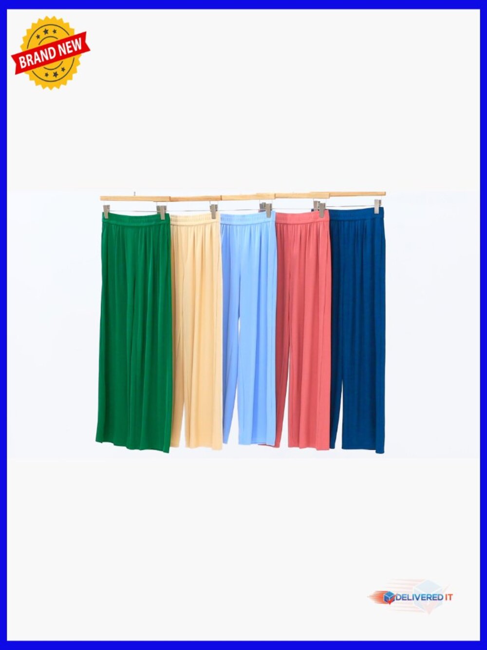 Two Piece Sets Women Dressy Cap Sleeve Ruffle Top Wide Leg Pants Matching Set - Picture 7 of 7